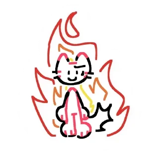🔥 emoji для меня :) Telegram sticker 23 of 94