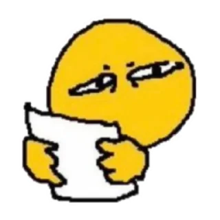 🤨 emoji для меня :) Telegram sticker 10 of 94