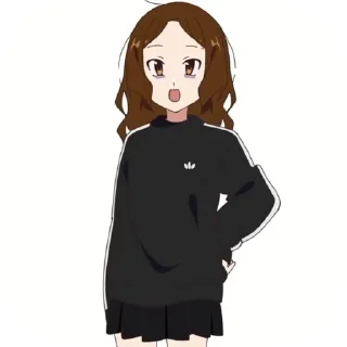 😆 emoji Мори Гяру хуйня Telegram sticker 1 of 19