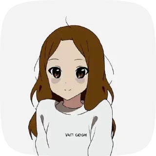 😚 emoji Мори Гяру хуйня Telegram sticker 5 of 19