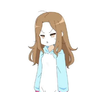 😣 emoji Мори Гяру хуйня Telegram sticker 18 of 19