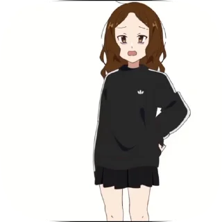 😋 emoji Мори Гяру хуйня Telegram sticker 13 of 19