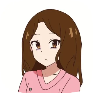 😔 emoji Мори Гяру хуйня Telegram sticker 11 of 19