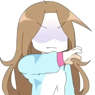 😨 emoji Мори Гяру ☺️ Telegram sticker 1 of 63