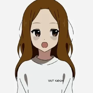 😞 emoji Мори Гяру ☺️ Telegram sticker 7 of 63