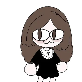 Sticker from Мори гяру