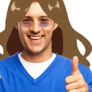 👍 emoji Мори Гяру ☺️ Telegram sticker 22 of 63