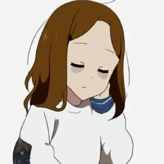 😴 emoji Мори Гяру ☺️ Telegram sticker 13 of 63