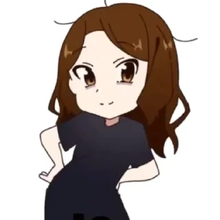 💃 emoji Мори Гяру ☺️ Telegram sticker 21 of 63