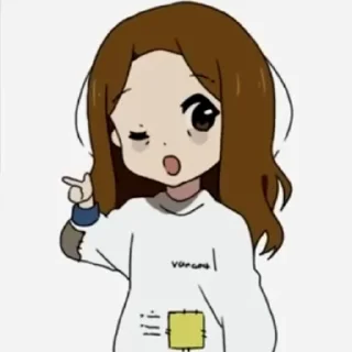 😮 emoji Мори Гяру ☺️ Telegram sticker 14 of 63