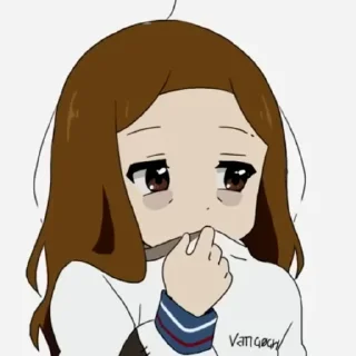 ☺️ emoji Мори Гяру ☺️ Telegram sticker 17 of 63