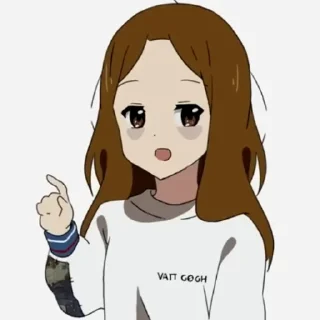 😌 emoji Мори Гяру ☺️ Telegram sticker 9 of 63