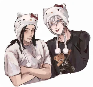 🧢 emoji Сатосуги Telegram sticker 1 of 95