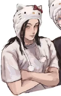🖤 emoji Сатосуги Telegram sticker 2 of 95