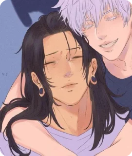 🖤 emoji Сатосуги Telegram sticker 11 of 95