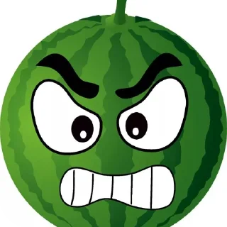 🙂 emoji Арбузы от @Makakish1949 Telegram sticker 16 of 44