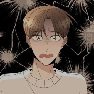 🤨 emoji Манга Telegram sticker 19 of 109