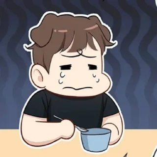 🥺 emoji Манга Telegram sticker 17 of 109