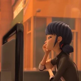Sticker from miraculous