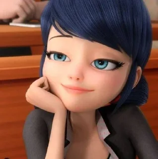 Sticker from miraculous