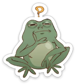 🤔 emoji 🦆 Животные @sticker_emojibot Telegram sticker 18 of 68