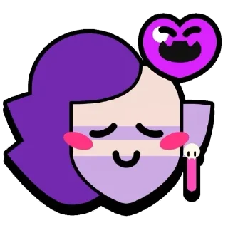 💜 emoji Brawl stars @AngelinkaPremium Telegram sticker 8 of 120
