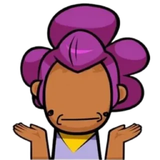 🤷‍♀ emoji Brawl stars @AngelinkaPremium Telegram sticker 22 of 120