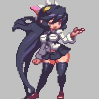 🤩 emoji Филия от Skullgirls channel ! Telegram sticker 18 of 47