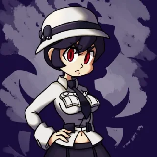 🤥 emoji Филия от Skullgirls channel ! Telegram sticker 21 of 47