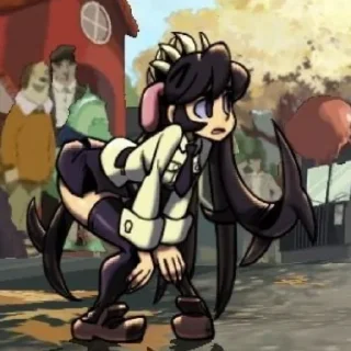 😲 emoji Филия от Skullgirls channel ! Telegram sticker 9 of 47