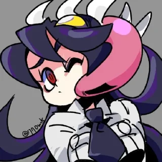 🥴 emoji Филия от Skullgirls channel ! Telegram sticker 11 of 47