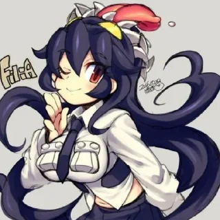 ☺️ emoji Филия от Skullgirls channel ! Telegram sticker 13 of 47