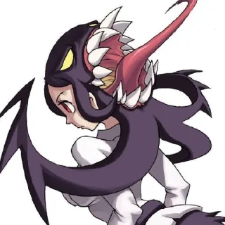 😬 emoji Филия от Skullgirls channel ! Telegram sticker 22 of 47