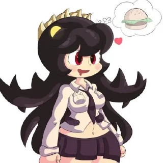 🤤 emoji Филия от Skullgirls channel ! Telegram sticker 24 of 47