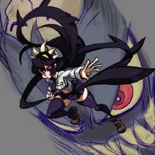 😡 emoji Филия от Skullgirls channel ! Telegram sticker 8 of 47