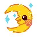 🌛 emoji Crayons Emoji 2 @xkysluv Telegram sticker 19 of 30