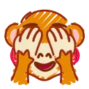 🙈 emoji Crayons Emoji 2 @xkysluv Telegram sticker 11 of 30
