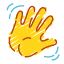 👋 emoji Crayons Emoji 2 @xkysluv Telegram sticker 1 of 30