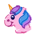 🦄 emoji Crayons Emoji 2 @xkysluv Telegram sticker 14 of 30