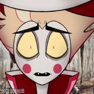 🥰 emoji @CLOOBHUB ⌥ ОТЕЛЬ ХАЗБИН HAZBIN HOTEL СТИКЕРЫ ТГ Telegram sticker 6 of 30