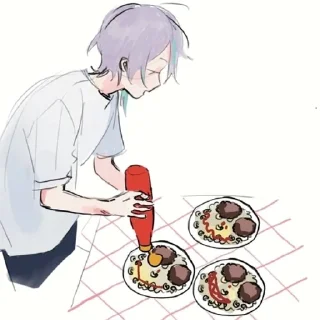 Sticker from rui & tsukasa