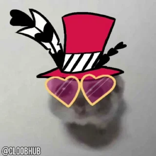 😘 emoji @CLOOBHUB ⌥ ОТЕЛЬ ХАЗБИН HAZBIN HOTEL СТИКЕРЫ ТГ Telegram sticker 7 of 30