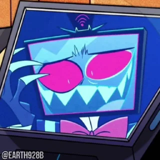 Sticker from @CLOOBHUB ⌥ ОТЕЛЬ ХАЗБИН HAZBIN HOTEL СТИКЕРЫ ТГ