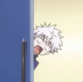 🌟 emoji Killua: help me Telegram sticker 20 of 37
