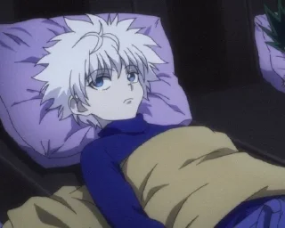 🌟 emoji Killua: help me Telegram sticker 10 of 37