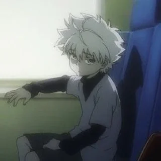 🌟 emoji Killua: help me Telegram sticker 18 of 37