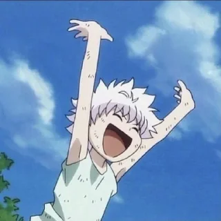 🌟 emoji Killua: help me Telegram sticker 16 of 37