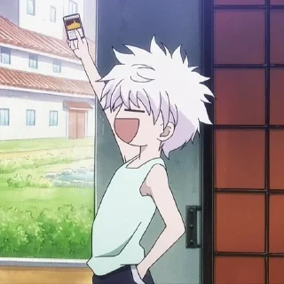 🌟 emoji Killua: help me Telegram sticker 6 of 37