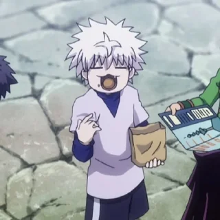 🌟 emoji Killua: help me Telegram sticker 14 of 37