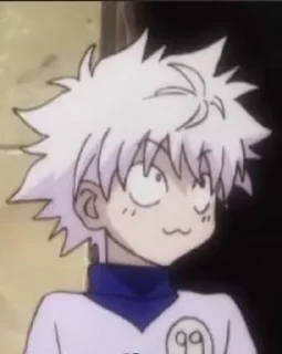 🌟 emoji Killua: help me Telegram sticker 23 of 37
